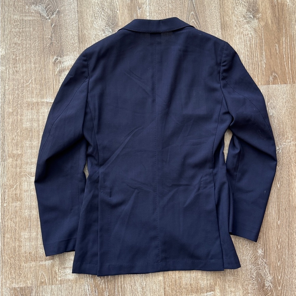 Suit Supply Navy Wool Two-Button Blazer - Picture 7 of 12